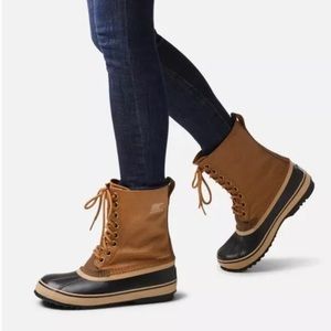 Sorel Brown and Black Winter Boots